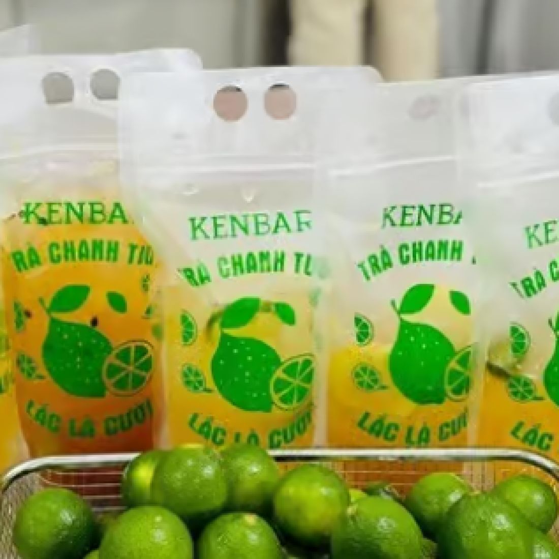 Túi Zip Đựng Trà Chanh
