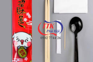 COMBO ĐŨA MUỖNG TĂM GIẤY KHĂN