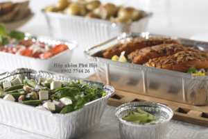 HỘP NHÔM TÔ NHÔM THỰC PHẨM