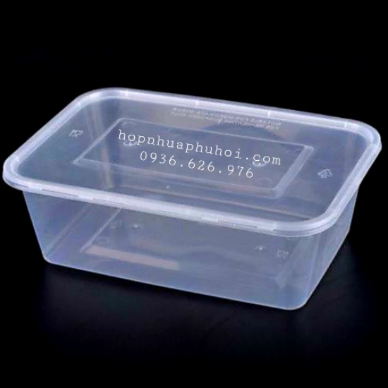 HỘP NHỰA TRONG 1000ml