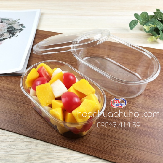 Hộp Bánh Oval PET JB-11