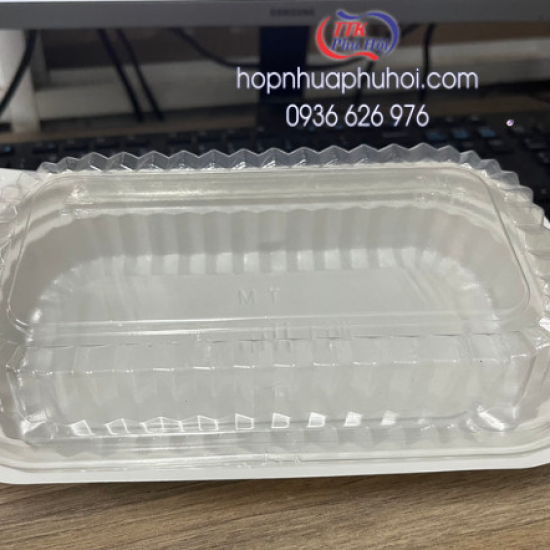 HỘP NHỰA 1 NGĂN HT17 ĐẾ TRẮNG 