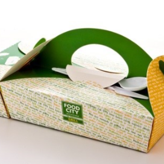 In Hộp Giấy Gấp Gọn (Takeaway Box) - Lựa Chọn Hoàn Hảo Tại Công Ty Phú Hội