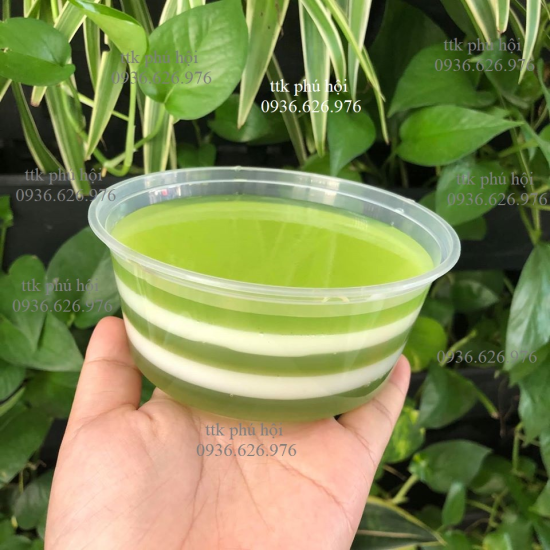 Hộp nhựa tròn đựng chè 350ml