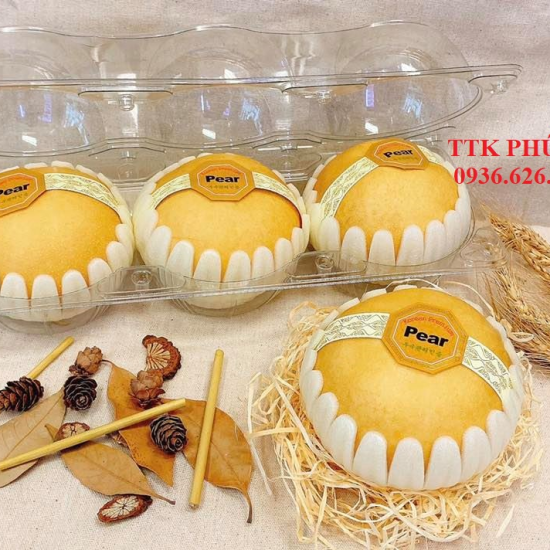 HỘP NHỰA ĐỰNG 3 TRÁI TÁO