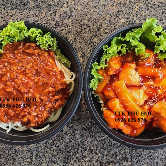 TÔ NHỰA ĐEN DÙNG LẦN