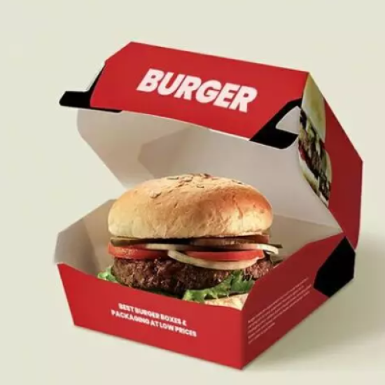 In Hộp Giấy Đựng Hamburger Bằng Kỹ Thuật In Offset - Công Ty Phú Hội