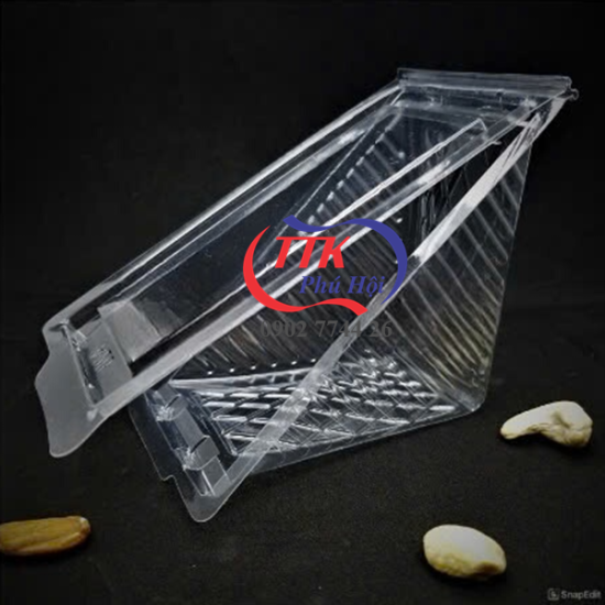 Hộp nhựa đựng bánh ngọt mini