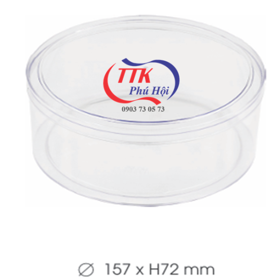 Hộp nhựa đựng yến 100g