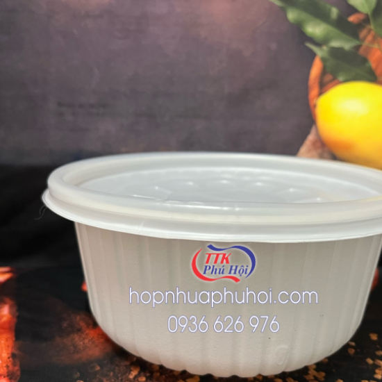 Tô nhựa đựng lẩu, cháo 1500ml