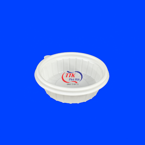Tô nhựa đựng súp cua, súp gà, cháo 310ml
